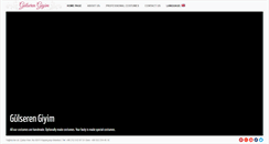 Desktop Screenshot of gulserengiyim.com